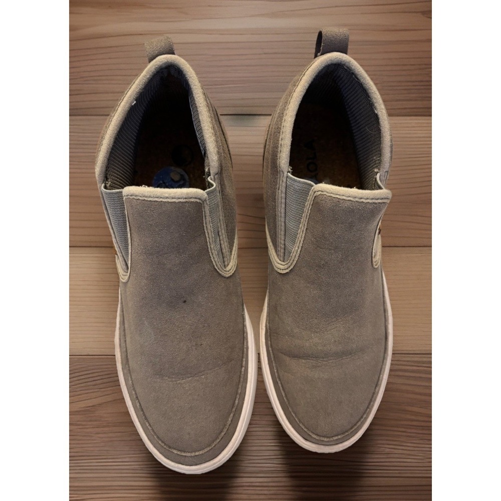 Womens 6.5 Beige  Saola Tahoe Suede Shoe Ankle  Boot Bootie Casual Comfort